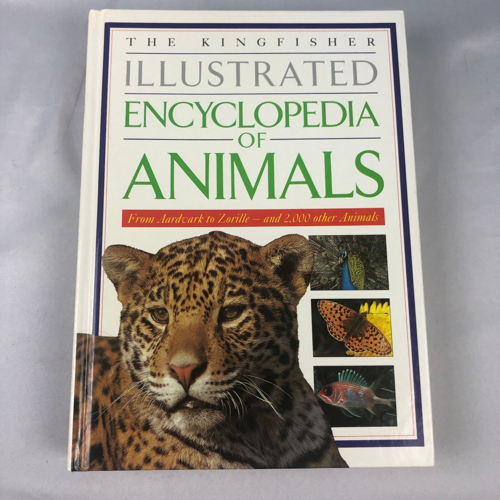 Kingfisher Illustrated Encyclopedia of Animals Hardcover Michael Chinery 1992